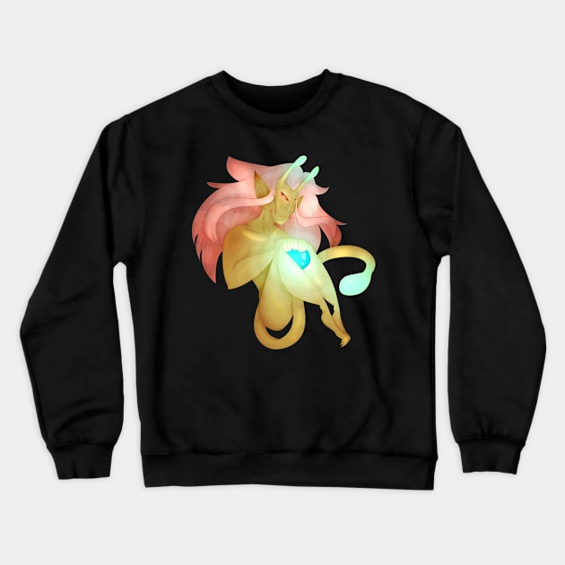 Floaty Crewneck Sweatshirt by CelestialEmbalmer